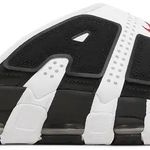 Slide Air More Uptempo White Black Red