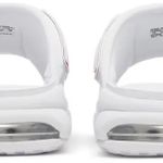 Slide Air More Uptempo White University Red