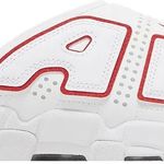 Slide Air More Uptempo White University Red
