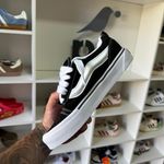 Tênis Vans Knu-Skool Black White (PRONTA ENTREGA)