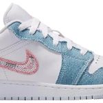 Tênis Air Jordan 1 Low Denim Sequin