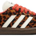 Tênis Adidas Samba OG Leopard Pack - Preloved Red