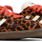 Tênis Adidas Samba OG Leopard Pack - Preloved Red