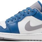 Tênis Nike Air Jordan 1 Low True Blue Cement