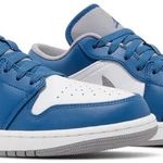 Tênis Nike Air Jordan 1 Low True Blue Cement