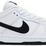 Tênis Nike Dunk Low Pro SB White Black