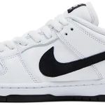 Tênis Nike Dunk Low Pro SB White Black