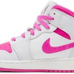 Tênis Air Jordan 1 Mid GS Fire Pink