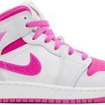 Tênis Air Jordan 1 Mid GS Fire Pink