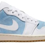 Tênis Air Jordan 1 Low SE Denim Worn Blue