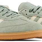 Tênis Adidas Samba ADV Silver Green Wonder White