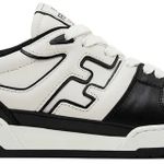 Tênis Fendi Match fendi White Black