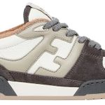 Tênis Fendi Match Dark Grey White
