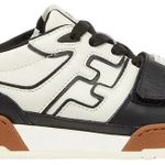 Tênis Fendi Match White Black Brown