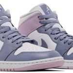 Tênis  Air Jordan 1 Mid Indigo Haze Doll