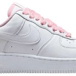 Tênis Nike Air Force 1 Low Pink Velvet Laces