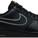 Tênis Nike Air Force 1 Low Black Laser Orange