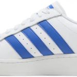 Tênis Adidas Superstar XLG White Blue