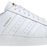 Tênis Adidas Superstar XLG White Gold Metallic