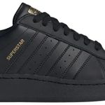 Tênis Adidas Superstar XLG Black Gold Metallic