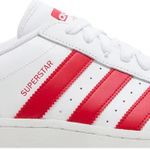 Tênis Adidas Superstar XLG White Scarlet