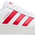 Tênis Adidas Superstar XLG White Scarlet