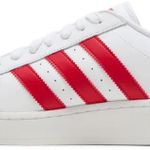 Tênis Adidas Superstar XLG White Scarlet