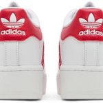 Tênis Adidas Superstar XLG White Scarlet