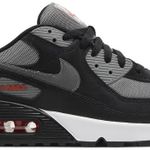 Tênis Nike Air Max 90 Black Pewter Red