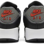 Tênis Nike Air Max 90 Black Pewter Red