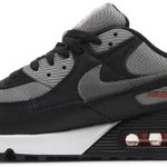 Tênis Nike Air Max 90 Black Pewter Red