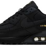Tênis Nike Air Max 90 Black Buff Gold
