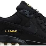 Tênis Nike Air Max 90 Black Buff Gold