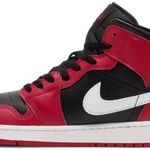 Tênis  Air Jordan 1 Mid Gym Red Black White