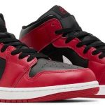 Tênis  Air Jordan 1 Mid Gym Red Black White