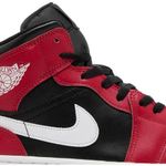 Tênis  Air Jordan 1 Mid Gym Red Black White