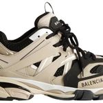 Tênis Balenciaga Track Sneaker Beige Black