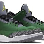 Tênis Air Jordan 3 Retro Tinker Oregon Ducks