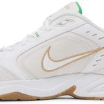 Tênis Nike Air Monarch IV White Lucky Green Gold