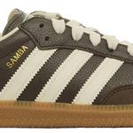 Tênis Adidas Samba OG Dark Brown Off White Gum