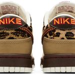 Tênis Nike Dunk Low Khaki Team Red