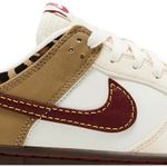 Tênis Nike Dunk Low Khaki Team Red