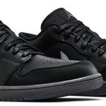 Tênis Air Jordan 1 Low Black White Dark Gum