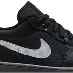 Tênis Air Jordan 1 Low Black White Dark Gum