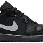 Tênis Air Jordan 1 Low Black White Dark Gum