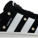 Tênis Adidas Campus 00s Black White Floral Embroidery
