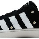 Tênis Adidas Campus 00s Black White Floral Embroidery