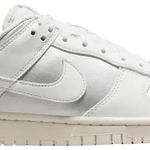 Tênis Nike Dunk Low Next Nature Sheer Lace Pack - Metallic Platinum