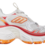 Tênis Balenciaga 10XL Sneaker Worn Out White Red Orange