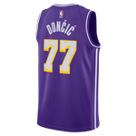 Regata NBA Los Angeles Lakers 25/26 Statement Edition Swingman Jersey Luka Doncic 77 Roxa